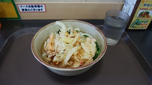 中井PA(上り)中井麺宿で昼食