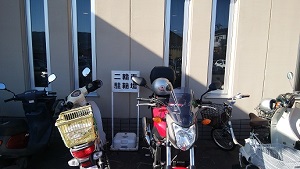 二輪車駐車スペース