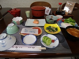 斉北荘 朝食