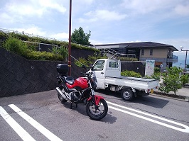 駐車場の写真です