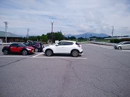 駐車場の写真です