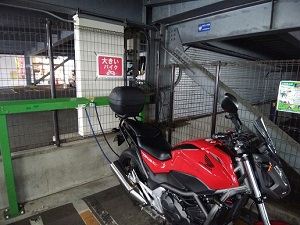 バイク用駐車スペース