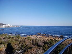 野島埼灯台からの眺め