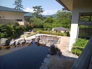 森の湯 露天風呂の写真です