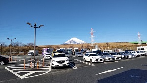駒門PAからの富士山