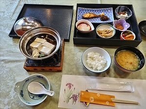 朝食の写真です