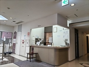 フロントの写真です