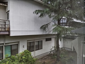 部屋からの眺め(右方向)の写真です