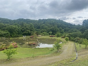 ロビーからの眺めです