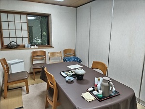 食事会場の写真です