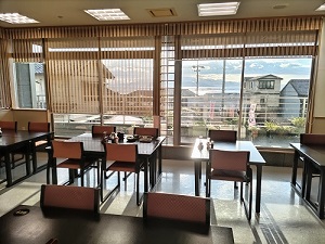 割烹旅館 西山 食事場所(朝の様子)の写真です