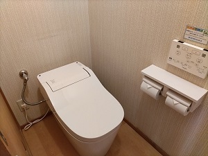 伊豆畑毛温泉 誠山 トイレの写真です