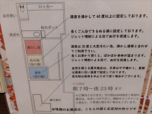 伊豆畑毛温泉 誠山 大浴場の説明の写真です