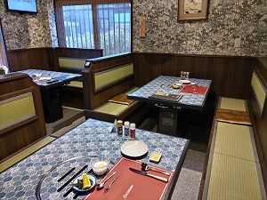 伊豆畑毛温泉 誠山 朝食会場の写真です