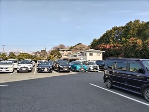 ゆうだい温泉 駐車場の写真です