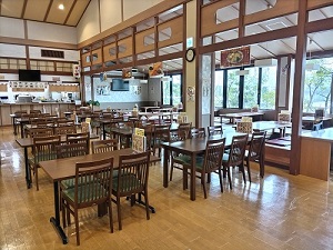 あおい温泉 草薙の湯 食事処の写真です