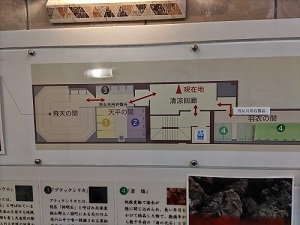 あおい温泉 草薙の湯 岩盤浴エリアの写真です