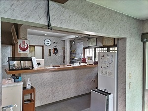 松仙閣 フロントの写真です
