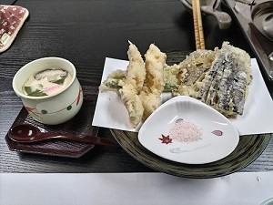 松仙閣 夕食の写真です