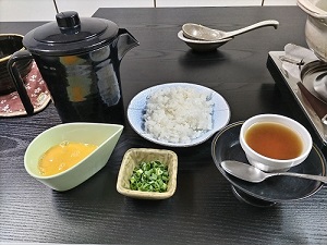 松仙閣 夕食の写真です