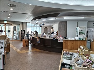関谷温泉 湯っ蔵んど フロントの写真です