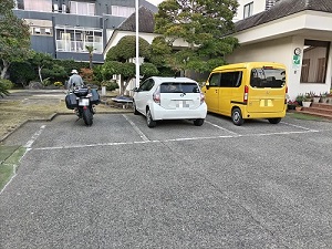 ホテルカアナパリ 駐車場の写真です