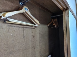 ホテルカアナパリ クローゼットの写真です