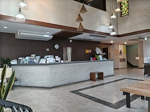 ホテルカアナパリ フロントの写真です