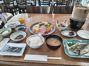 ホテルカアナパリ 朝食の写真です