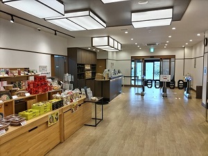 湯舞音 袖ケ浦店 フロント周辺の写真です