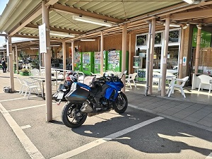 道の駅 木更津うまくたの里 駐輪場の写真です