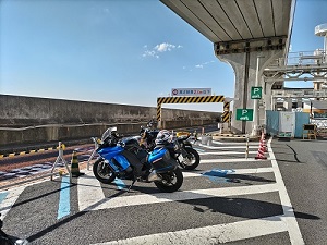 海ほたるPA 駐輪場の写真です