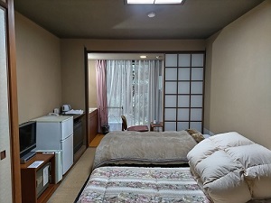 南箱根ヴィラ 客室内の写真です