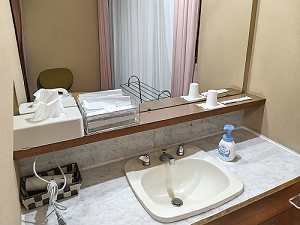 南箱根ヴィラ 洗面の写真です