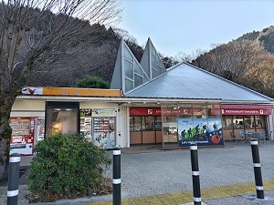 鮎沢PAの写真です