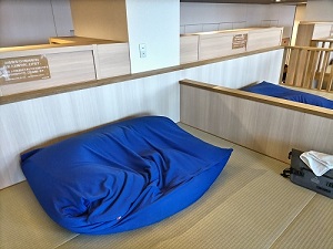 木の花の湯 休憩スペースの写真です